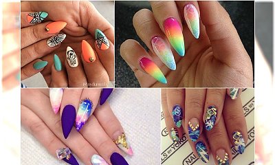 Manicure na migdałowe paznokcie. Eleganckie wzory, które skradną Wasze serca!