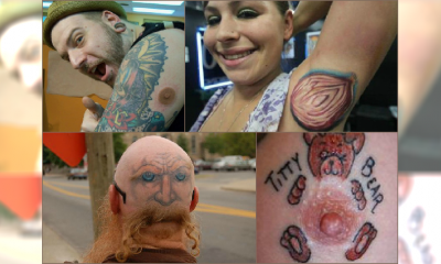 WTF?! Najdziwniejsze tatuaże w sieci. Nie wiemy śmiać czy płakać...
