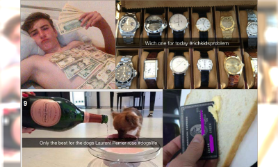#RichKidsOfSnapchat - Nowa moda wśród bogatych dzieci. Zobacz, jakie mają "ciężkie" życie!