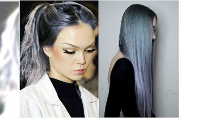 Włosy w kolorze stalowego błękitu - hit czy kit?