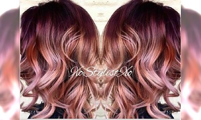 Rose gold sombre - miksujemy letnie trendy w koloryzacji