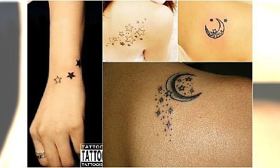 Małe tatuaże z gwiazdkami - urocze wzory z konstelacjami i gwiezdnym pyłem