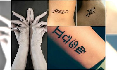 Mały tatuaż ze znakiem zodiaku - urocze wzory na nadgarstek, kark i za ucho