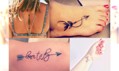 Arrow Tattoos - Hipsterskie tatuaże podbijają sieć. Zobacz najładniejsze zdjęcia tych wzorów.