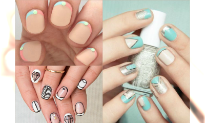 Manicure dla krótkich paznokci - Przedstawiamy TOP 20 wzorków na idealne dłonie