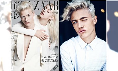 Lukcy Blue Smith - Poznajcie nieziemsko przystojną wschodzącą gwiazdę modelingu!