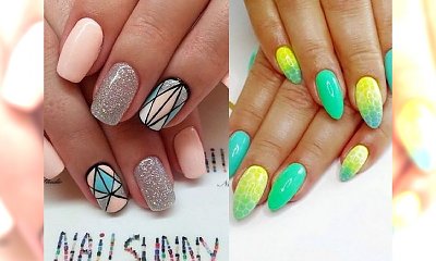 Galeria manicure: śliczne, barwne wzorki manicure zgodne z TRENDAMI 2015