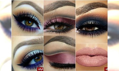 Ciemny makijaż na jesień - elegancki i stylowy. Najlepsze makeupy z Waszych galerii!