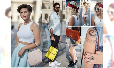 "Przyłapani na modzie" - sierpień. Najlepsze stylizacje miesiąca