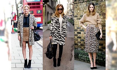 Zwierzęce printy hitem jesiennego Street Style! Zobacz nasze ulubione stylizacje z 2015 roku