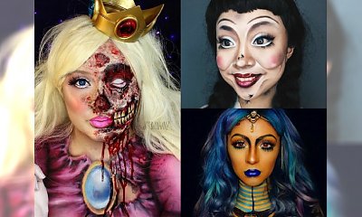 Niesamowite makijaże na Halloween, które wzbudzą skrajne emocje! TOP 17 propozycji na Halloween 2015!