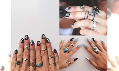 Najpiękniejsze połączenie manicure i pierścionków. Zobacz najlepsze inspiracje na 2016 rok!
