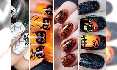 HALLOWEENOWY MANICURE: aż 50 wzorków na mroczną imprezę!