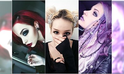Gotyckie fryzury na Halloween - galeria mrocznych inspiracji