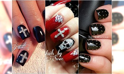 HOT TREND: Gotycki manicure. Wzorki idealne na Halloween!