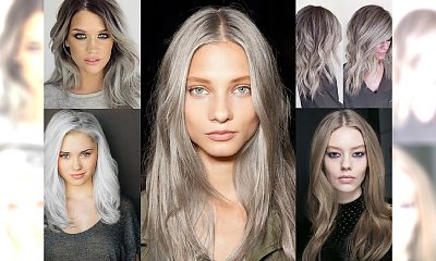Modna koloryzacja włosów 2016 - popielate blondy w 30 hipnotyzujących odcieniach