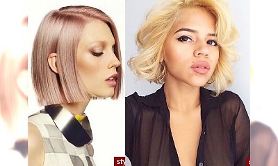 Kilkanaście modnych fryzurek za ucho - kobiece inspiracje