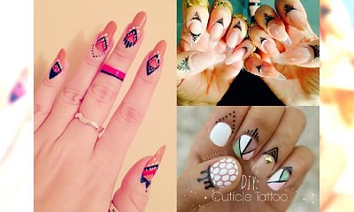 Tatuaże wokół paznokci robią furorę na Instagramie! Zobacz najlepsze wzory na sezon 2016
