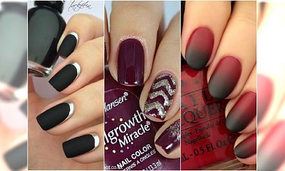 25 super pomysłów na jesienny manicure