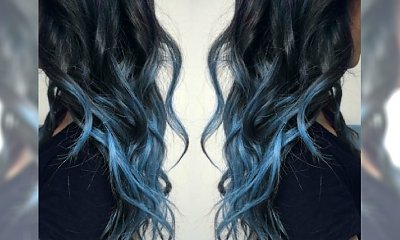 Hot trend w koloryzacji włosów 2016: petrol blue