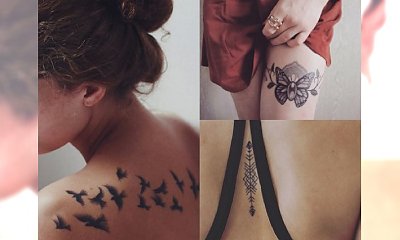 Ponad 30 najpiękniejszych tatuaży ostatniego miesiąca - Modne wzory na ramie, nadgarstek, plecy, uda i karku