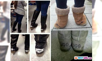 Dlaczego?! Te dziewczyny nie wiedzą kiedy przestać! Ich buty UGG to porażka na maksa!