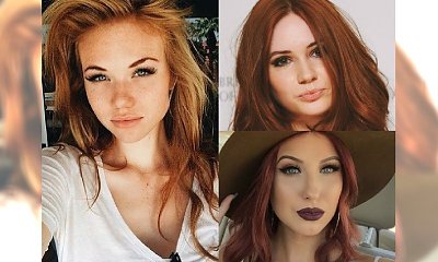Magnetyczne makijaże dla posiadaczek rudych włosów - Trendy 2016