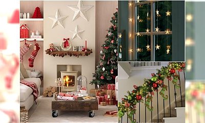 Świąteczna dekoracja domu. 20 pomysłów, jak ozdobić mieszkanie na Boże Narodzenie