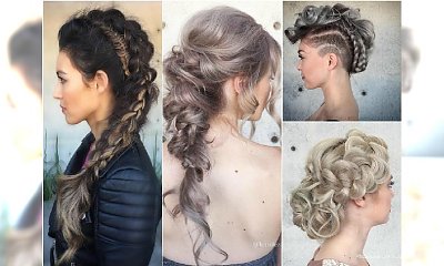 Pleciemy na sylwestra! Najpiękniejsze fryzury z warkoczem z Instagrama
