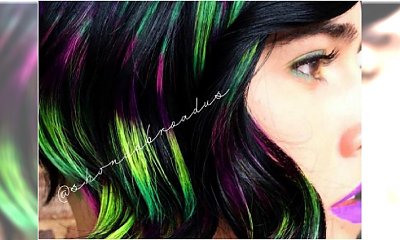 Nowy trend w koloryzacji włosów 2016: electric nylon hair