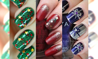 HOT! Świąteczny manicure - paznokcie z bożonarodzeniowymi motywami