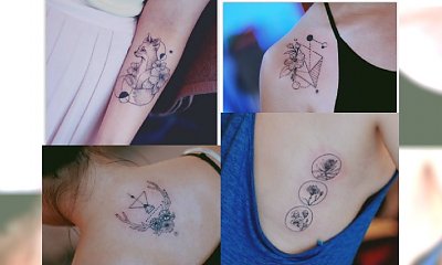 MEGA galeria najpiękniejszych Line Tattoo - Dziewczęce i subtelne propozycje na 2016