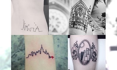 Nietuzinkowe tatuaże z krajobrazem miasta - Oryginalne propozycje na 2016. Skuś się na hit tego roku!