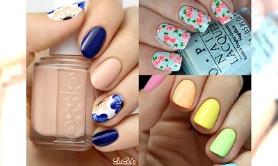 Manicure na wiosnę - DUŻA GALERIA wzorków na paznokcie