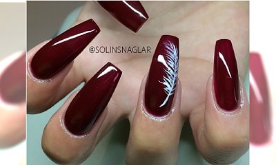 HOT TREND: Coffin nails. Eleganckie wzorki na paznokcie o tym modnym kształcie