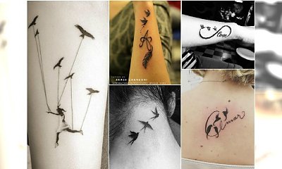 Tatuaże z ptakami - 30 najładniejszych wzorów z Instagrama
