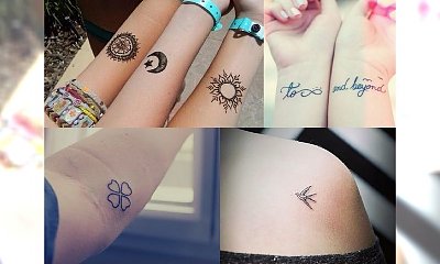 Małe tatuaże, które Cię oczarują - SPRAWDŹ TO!