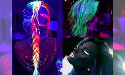 Postaw na MEGA ekstrawagancję! Fluorescencyjna koloryzacja włosów nowym hitem?