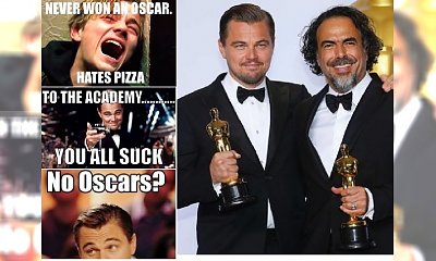 Leonardo DiCaprio wygrywa Oscara! Zobacz NAJLEPSZE MEMY z czasów oczekiwań!