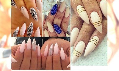 Stiletto nude manicure - styl, elegancja i klasa na każdą okazję