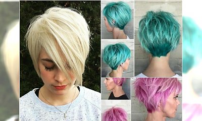 Kolorowe pixie cut - galeria modnych propozycji na wiosnę