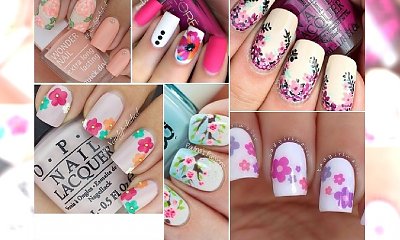 Pełen kolorów, kwiecisty manicure - idealny na wiosenne dni!