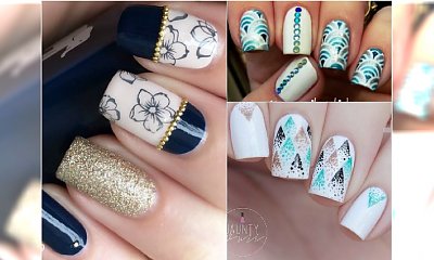 Niezwykłe pomysły na wiosenny manicure - pokażcie te wzorki swojej stylistce