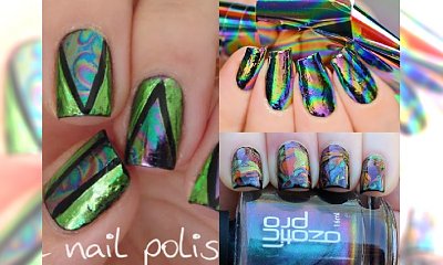 Oil Slick Manicure: Holograficzne szaleństwo na paznokciach! Sprawdź, jak prezentuje się najnowszy trend na Instagramie!