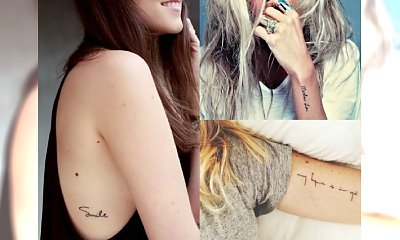 Odrywaj ciało na wiosnę: Mini tatuaże, które dodadzą Ci dziewczęcości!