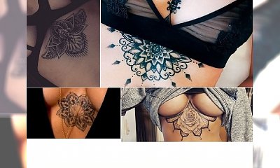 Underboob tattoo: niesamowicie seksowne tatuaże pod biustem