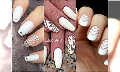 Biały manicure: jednolite paznokcie to już przeżytek. Tak nosimy biel w tym sezonie!
