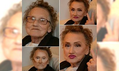 GLAM-MA - 80-latka, która zdjęciami w makijażu podbiła Internet