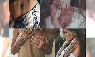 MEGA galeria najpiękniejszych tatuaży w stylu Boho. Daj się oczarować tym niezwykłym wzorom!