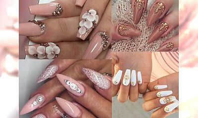 Delikatny manicure 3D - pomysły na eleganckie paznokcie